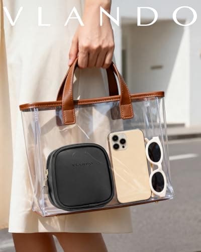 VLANDO Travel Makeup Bag, Small Makeup Bag for Weekend Breaks and Travel — view 6