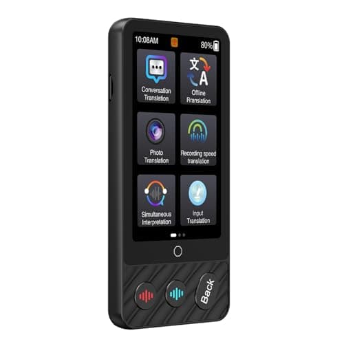 YUKERMARB Portable Language Translator Device, Metal Design, Translation, Voice and Photo Translation, Travel Translator for Multilingual Communication — view 3