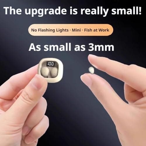 Invisible Sleep Earbuds, Wireless Earphone Noise Cancelling Sleeping Headphones, Comfortable Micro Earbuds, Mini Wireless Earphones for Work, Travel and Side Sleeping Sleeper (Beige) — view 6
