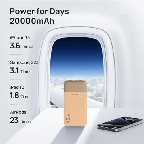 JUOVI Power Bank 45W 20000mAh Portable Charger — view 4