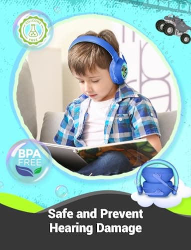 iClever EM01 Ear Defenders Children SNR 29dB for Autism&Concentration Aid — view 3