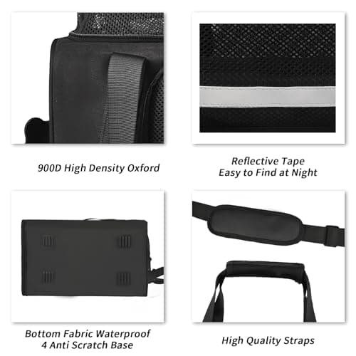 Wakytu Airline Approved Expandable Soft Pet Carrier for Cats Small Dogs — view 3