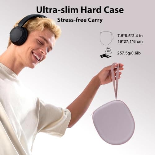 XANAD Headphone Case Hard Shell for Sony/Soundcore Anker/JBL/KVIDIO/Bose — view 2