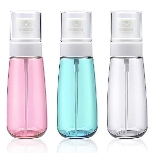 Solihigh 3 Pack Small Spray Bottle 100 ml, Travel Bottles for Toiletries