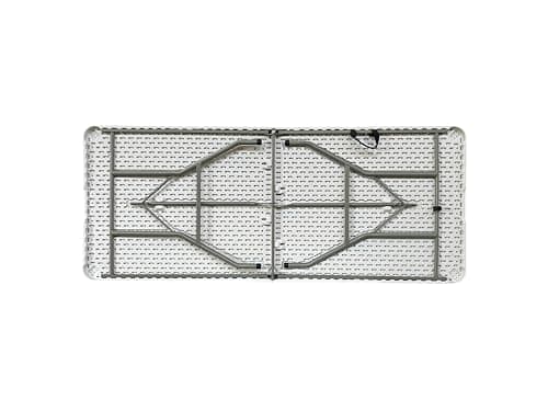 House of Home 6ft Folding Picnic Table Heavy Duty Seats 8, White — view 6