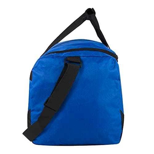 20 Inch, 40 Liter Duffel Bag for Men, Women, Teens – Travel Weekender Overnight Carry-on Shoulder Duffel Tote Bag (Blue) — view 4