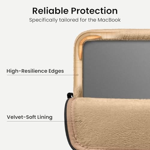 tomtoc 360 Protective Puffy Laptop Case for 14-inch MacBook Pro M5 Pro/Max — view 4