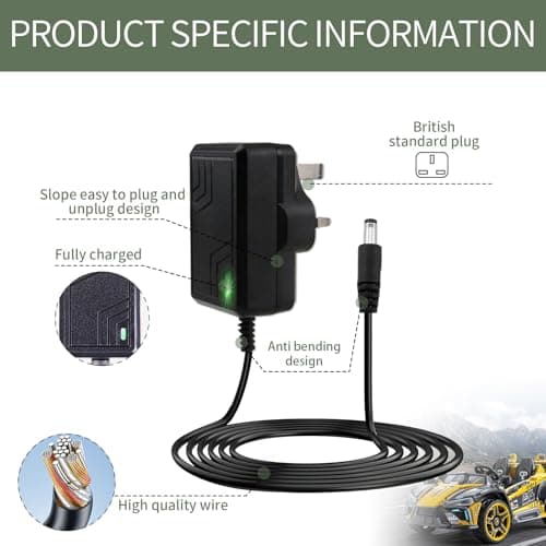 6V Battery Charger for Child Electric Car, Kids Electric Car — view 5