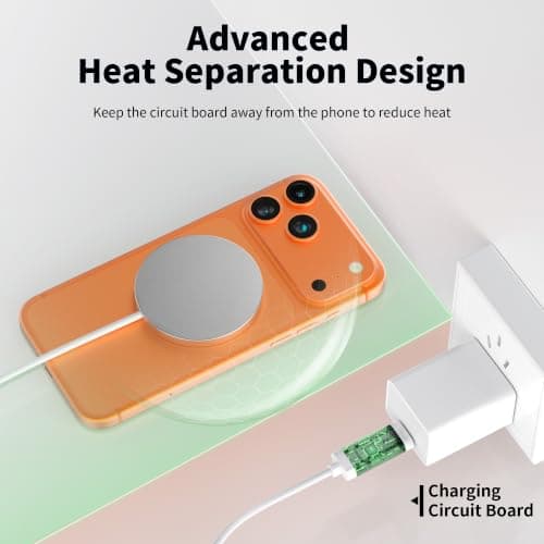 25W Wireless Charger for MagSafe Only for iPhone 17/16/15/14/13/12 — view 4