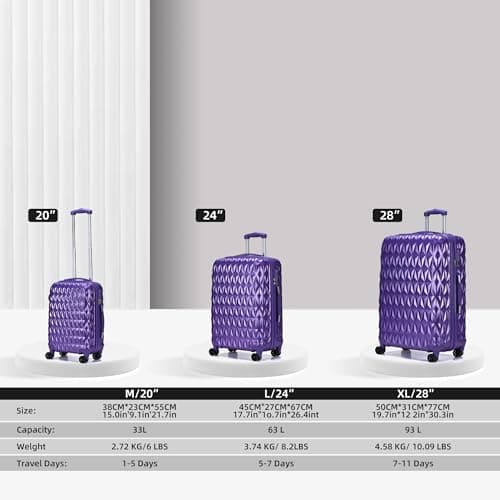 RMW Hard Shell Suitcase Medium 24 Inch Check in Luggage — view 3