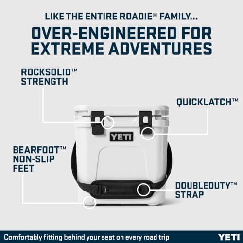 YETI Roadie 24 Cool Box, White — view 3