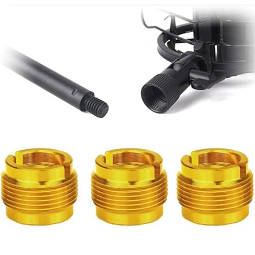 ApexPine 8 Pcs 5/8" Male to 3/8" Female Mic Thread Adapters — view 5