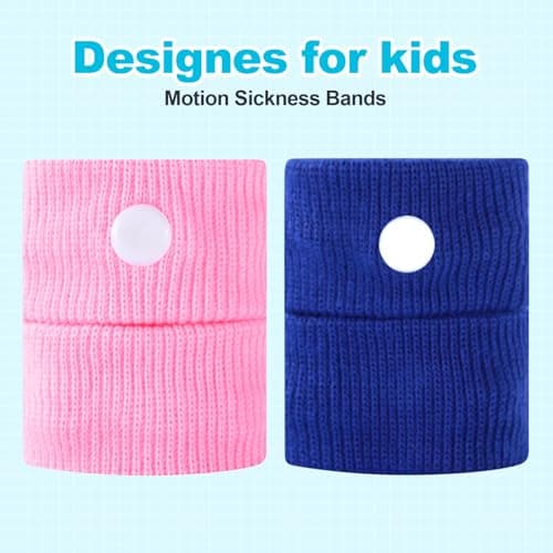 Motion Sickness Bands for Kids, Travel Sickness Relief Wristbands, Anti-Nausea Wristbands for Morning Sickness… — view 2