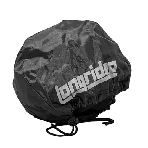 Longridge Golf Trolley Wheel Cover, Black — view 3
