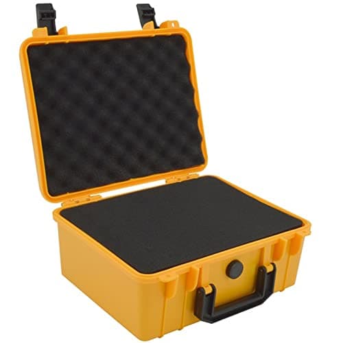 XRPOUXMTE Tool Box, Safety Instrument Kit Plastic Storage Kit Equipment Kit Outdoor Travel Case with Foam Inside