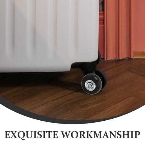 MALUGOGO Luggage Wheels Repair Kit with Pu Material and Ball Bearing, Low Noise Suitcase Wheel Replacement Kit for Airports and Hotels, Absorbs Impacts for Smooth Travel — view 3