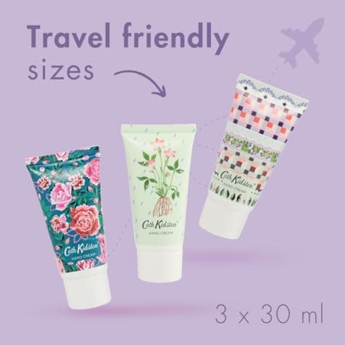 Cath Kidston Hand Creams 30ml x3, 3 Fragrances, Hand Moisturiser, Fits in Pocket, Handbag, Backpack or Toiletry Bag, Beauty Gift For Her, Travel Size, Vegan and Cruelty Friendly (Pack of 2) — view 3