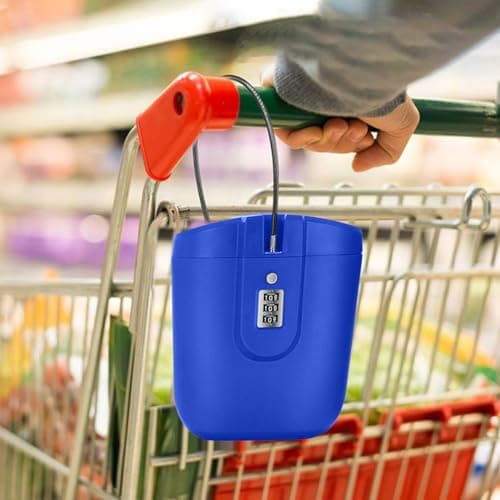 Beach Lock Box, Portable Beach Bucket Box Lock, Traveling Portable Safe Box, Anti-Theft, 3-digit Combination Lock, 2L Large Capacity Storage Box For Beach Safe, Travel, Personal Items — view 6