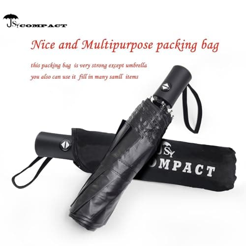 SY COMPACT Travel Umbrella Windproof Automatic Unbreakable UV Protection — view 4