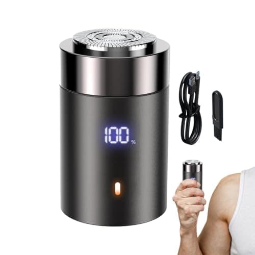 Digital Display Trimmer Portable Shaving Machine Mini Electric Shaver — view 2