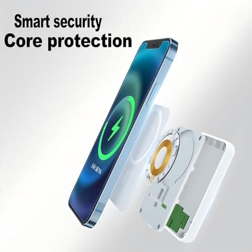 Wireless Power Bank for iPhone, 10000mAh Magnetic Power Bank, External Battery Fast Charging Portable, Compatible with iPhone 12/13/14/15/16/17 Pro MAX/Pro/Air/Mini/Plus — view 3