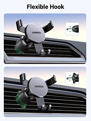 UGREEN Car Phone Holder Air Vent, Gravity Phone Mount for Cars Cradle — view 6