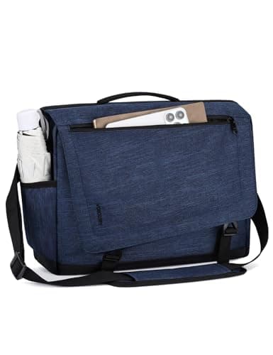 Messenger Bag for Men, VONXURY Lightweight Water Resistant 15.6 In Laptop Bag Crossbody Bag for School Office