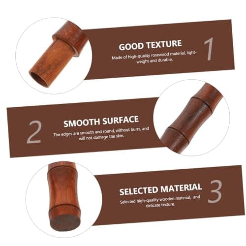 Decorative Incense Holder Tube Compact Smooth Edges Red — view 4