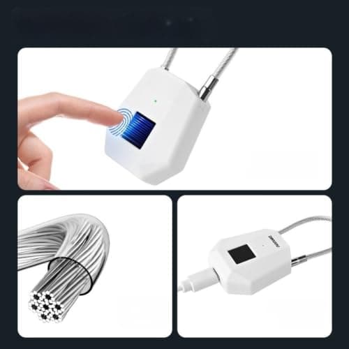 Biometric Electronic Lock Type-C Charge 90 Days Standby(Golden) — view 3