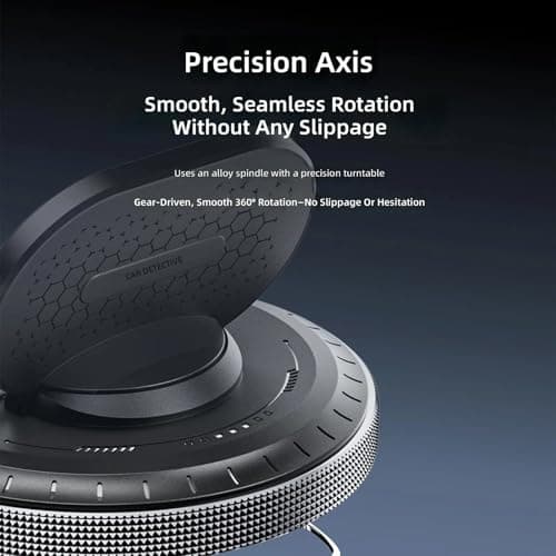 yanwuwa Nonslip Car Phone Stand with Protective Pad for Small, Black — view 6