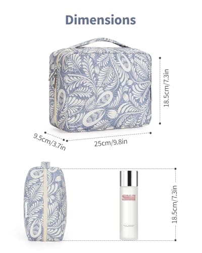 Narwey Travel Hanging Toiletry Bags for Women, Wash Bag for Toiletries — view 5