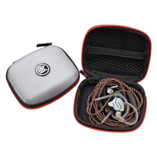 Wiffe Earphone Carrying Pouch with Zipper Design, Silver — view 6