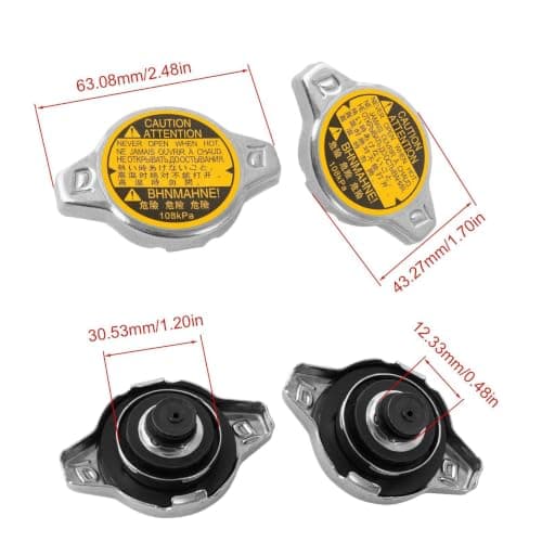 Car Coolant Cover Leak-Proof Heat Dissipation Rust-Proof — view 2
