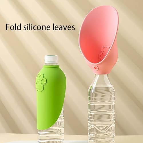 Portable Puppy Water Dispenser Feeder for Cats, Teal — view 4