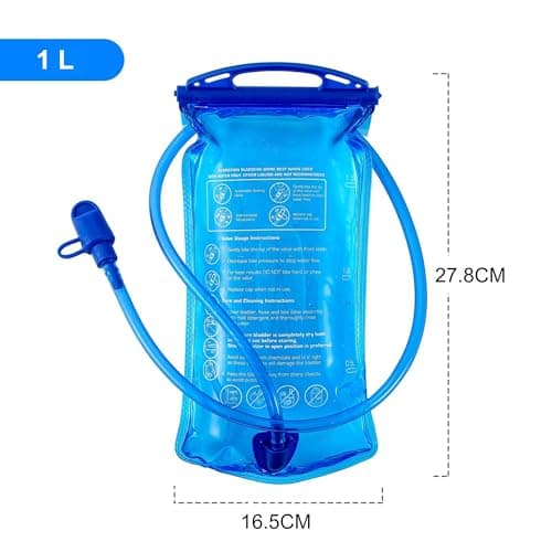 JOYHILL Water Bladder 1L, Leakproof Hydration Bladder for Hiking — view 4