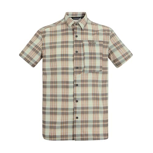 Regatta Mens Anti-Insect Travel Light Short Sleeve Shirt Beige