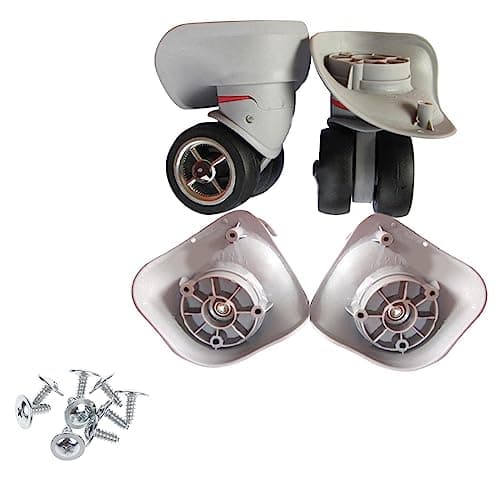 yanwuwa 1 Pair A08 Luggage for Case Replacement Spinner Wheel Suitcase Spare Mute Casters Wheel Repair Parts Left and Right — view 5