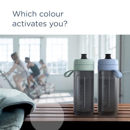 BRITA Sports Water Filter Bottle Model Active (600ml), 2x MicroDisc Filters — view 6
