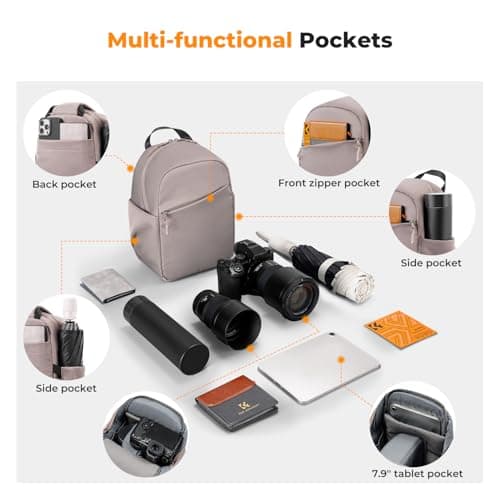 K&F CONCEPT Lightweight Camera Bag for Photographers Camera Sling Bag — view 3