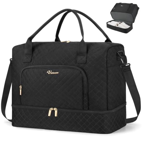 VSNOON Fits Easyjet Cabin Bag 45x36x20, 32L Travel Duffle Bag for Women