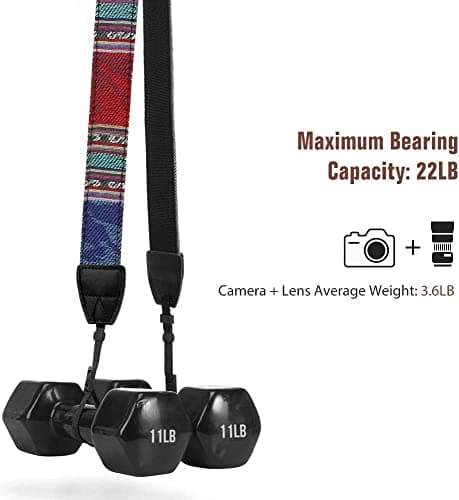 MoKo Camera Strap Compitable with Canon/Sony/Nikon/Minolta/Panasonic/DSLR — view 5
