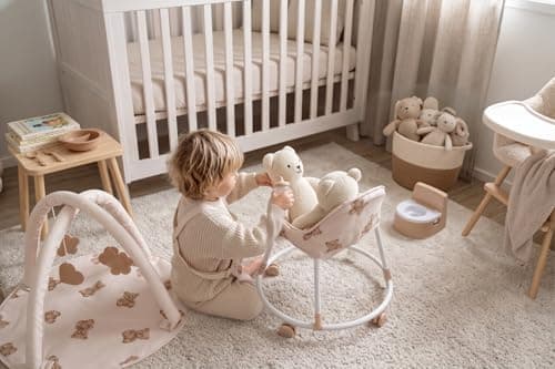Roma 10-in-1 Baby Doll Accessories Mega Set – Doll Carrier, Baby Walker, Bouncer, Play Gym & Potty Training Toys for 26-45cm Dolls & Teddies – Toddler Imaginative Play Gift, Ages 3+ (Teddy) — view 5