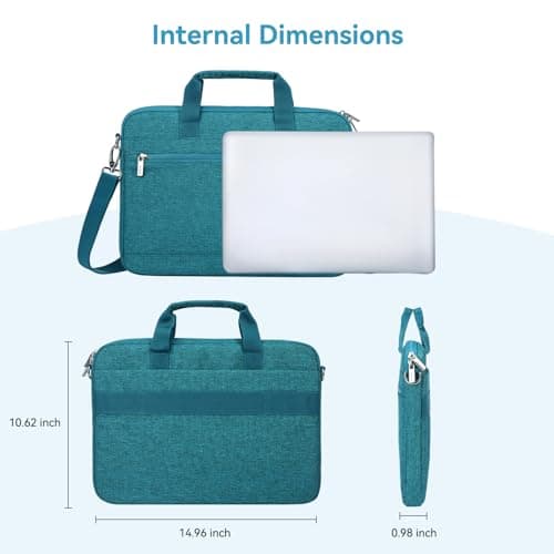 LANDICI 360°Protective Laptop Bag 14 15 Inch with Shoulder Strap — view 6