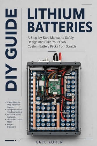 Lithium Batteries DIY Guide: A Step-by-Step Manual to Safely Design and Build Your Own Custom Battery Packs from Scratch