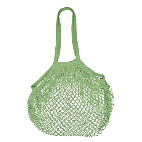 AfitLulu Mesh Beach Bags for Women, Cotton Mesh Bag Large Tote Bag Reusable Shopping Bag Beach Tote Bag with Handle, Mesh Bags for Shopping Travel Vacations (Green)