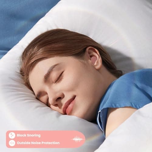 Hushy Premium Foam Earplugs for Sleep, 120-Pack, 38dB SNR Noise Cancelling Ear Plugs, Ultra Soft Hypoallergenic Earplugs for Sleeping, Study & Travel with Carry Case (Pink) — view 5