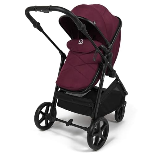Puggle Monaco XT 2-in-1 i-Size Travel System with i-Size R129 Car Seat - Burgundy — view 6