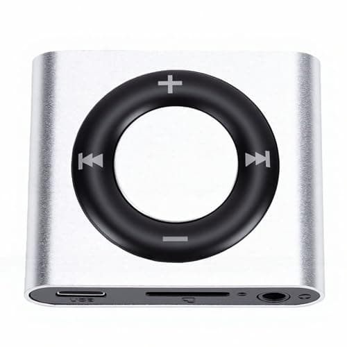 OPPWONG Portable MP3 Player for Kids and Students (Silver Gray)