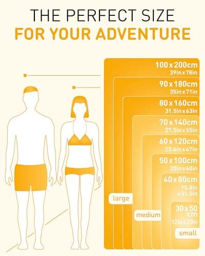 Fit-Flip Microfibre Towel - Compact, Ultra lightweight & Quick dry — view 4