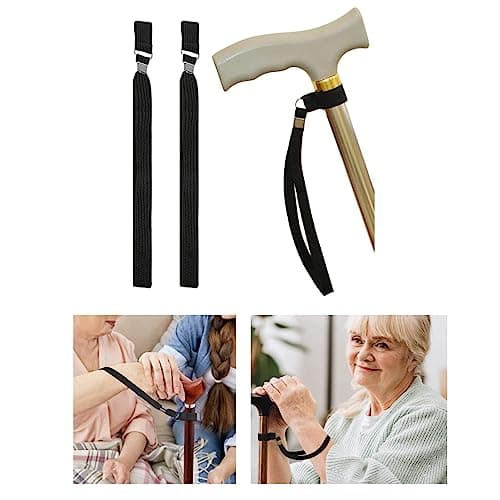 2pcs Walking Stick WristStrap,Stick Accessories Strap,Wrist Loopfor Walking — view 3